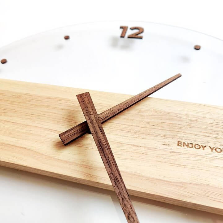 นาฬิกาติดผนัง COZYBROWN TP0131 15.7 นิ้ว