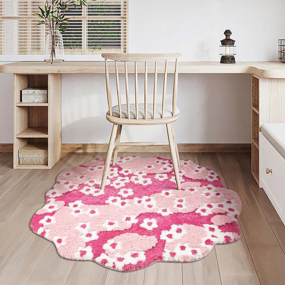 พรม COZYBROWN TP1392-02 100X100 ซม. สีชมพู