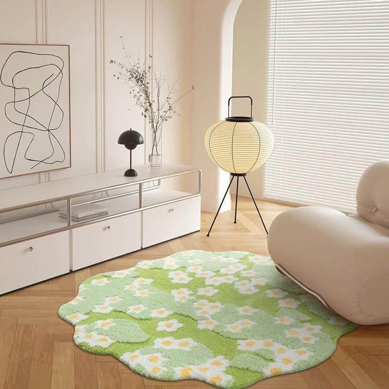 พรม COZYBROWN TP1392-01 100X100 ซม. สีเขียว