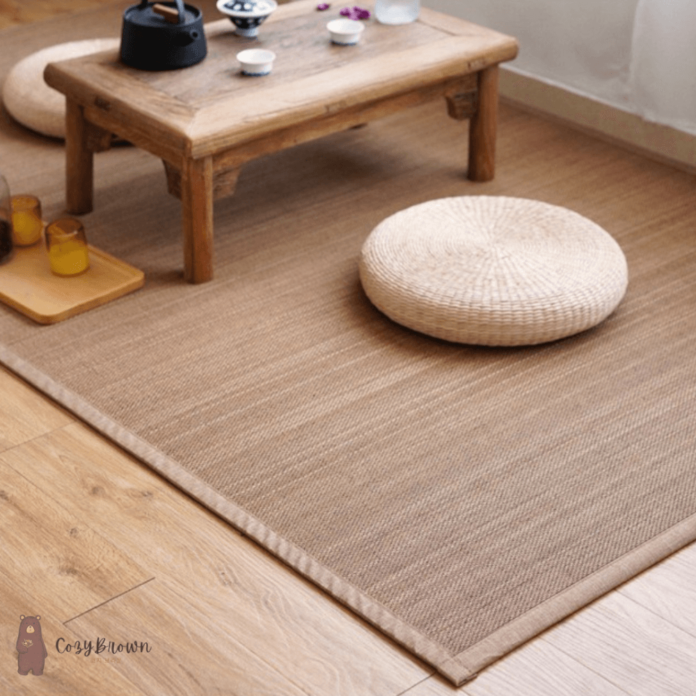 เสื่อทาทามิ COZYBROWN TP0337-08 สีน้ำตาลเข้ม 150x200 ซม.