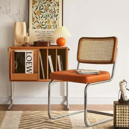 เก้าอี้พนักพิง COZYBROWN TP0472-01 สีน้ำตาล_1