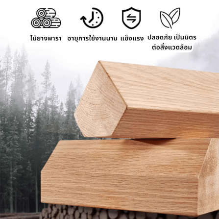 ราวแขวนผ้า COZYBROWN TP0597 ธรรมชาติ_3