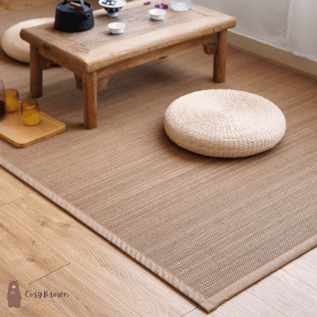 เสื่อทาทามิ COZYBROWN TP0337-08 สีน้ำตาลเข้ม 150x200 ซม._9