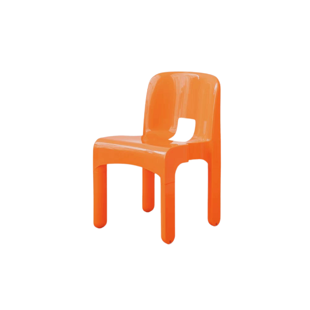 เก้าอี้อเนกประสงค์ MJhomedesigns CH217 สีส้ม L42xW43xH71cm