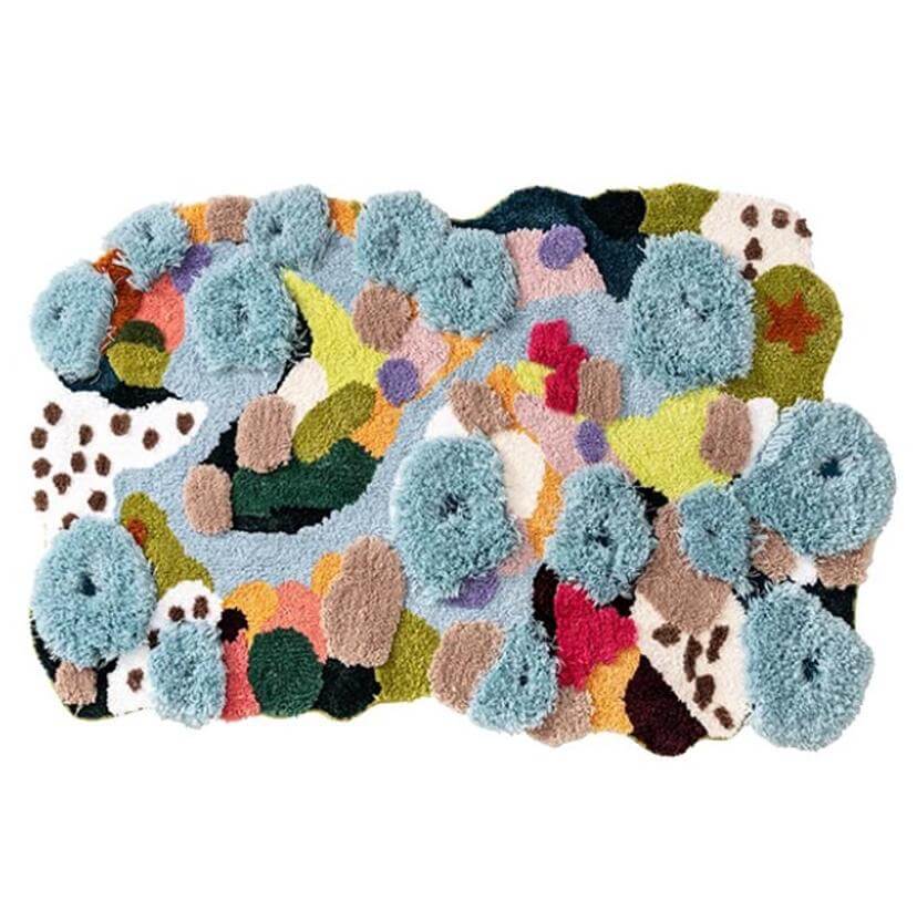 พรม MJHOMEDESIGNS BEDSIDE CARPET 72 ขนาด 80 X 120 ซม. หลากสี