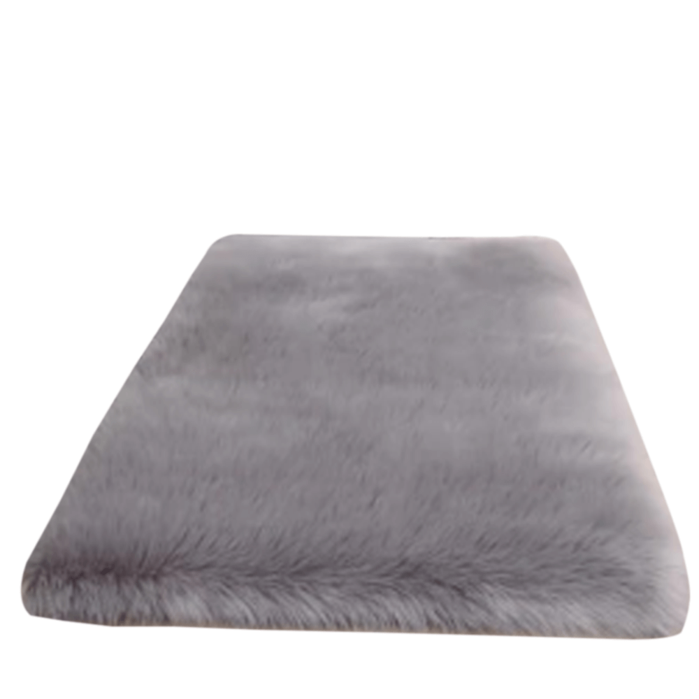 พรม MJHOMEDESIGNS BEDSIDE CARPET 63 ขนาด 60 X 120 ซม. เทา