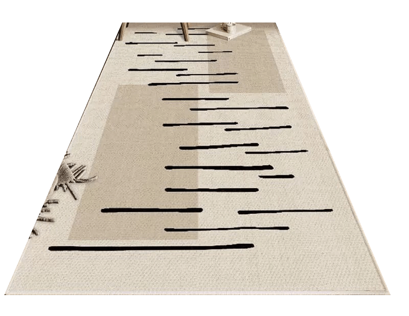 พรม MJHOMEDESIGNS BEDSIDE CARPET 60X160 ซม. ครีม NO.1