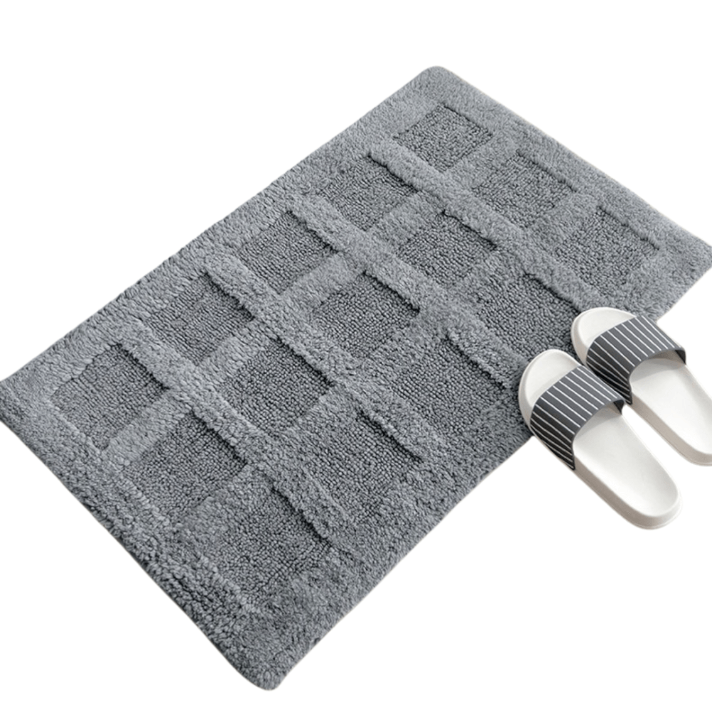 พรม MJHOMEDESIGNS DOORMAT CARPET 04 ขนาด 40*60 CM เทา