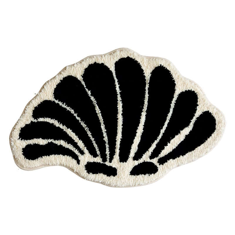 พรม MJHOMEDESIGNS DOORMAT CARPET 06 ขนาด 40*70 CM ดำ-ขาว