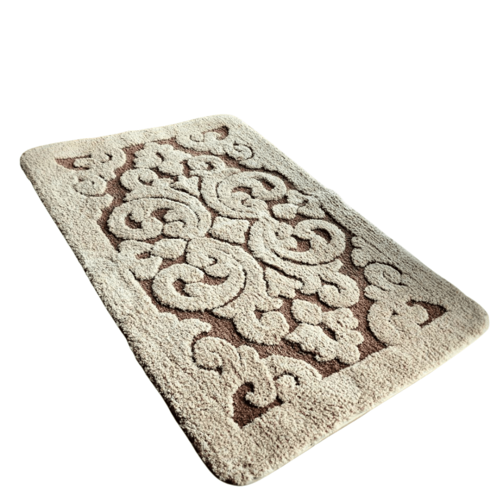 พรม MJHOMEDESIGNS DOORMAT CARPET 09 ขนาด 60*90 CM น้ำตาล