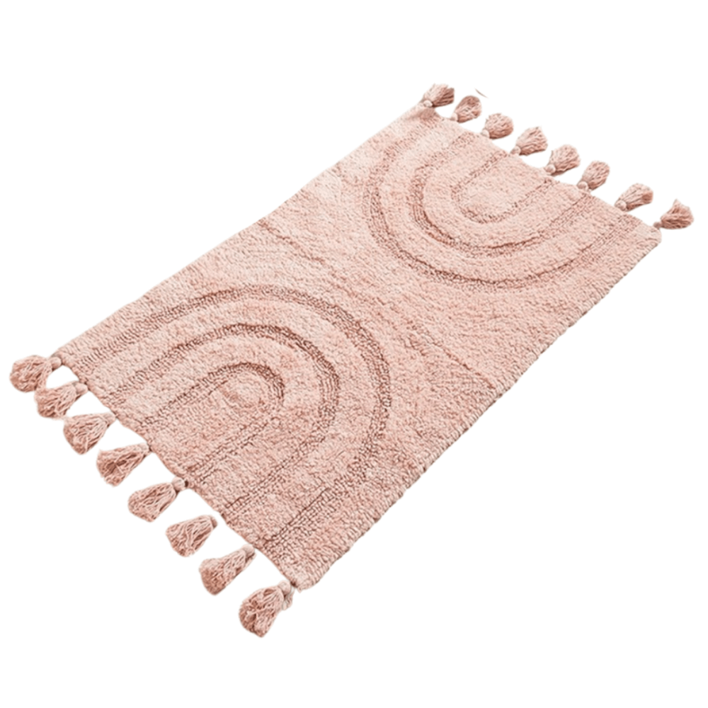 พรม MJHOMEDESIGNS DOORMAT CARPET 35 ขนาด 50X120 CM ชมพู