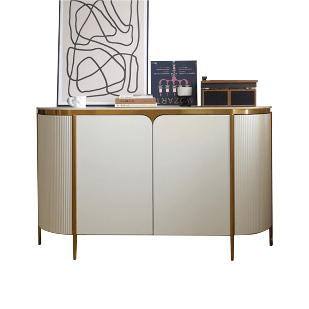 ตู้เก็บของ MJHOMEDESIGNS TB1310 สีขาว L120XW40XH90 CM