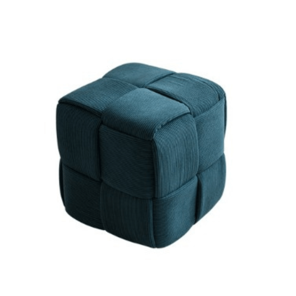 สตูล MJHOMEDESIGNS CH454 สีน้ำเงิน L38XW38XH38 CM