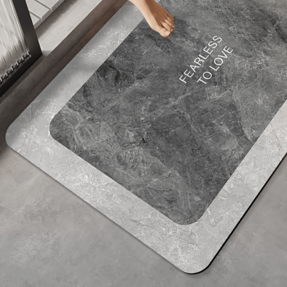 พรม MJHOMEDESIGNSDOORMAT CARPET 12 ขนาด 40*60 CM เทา