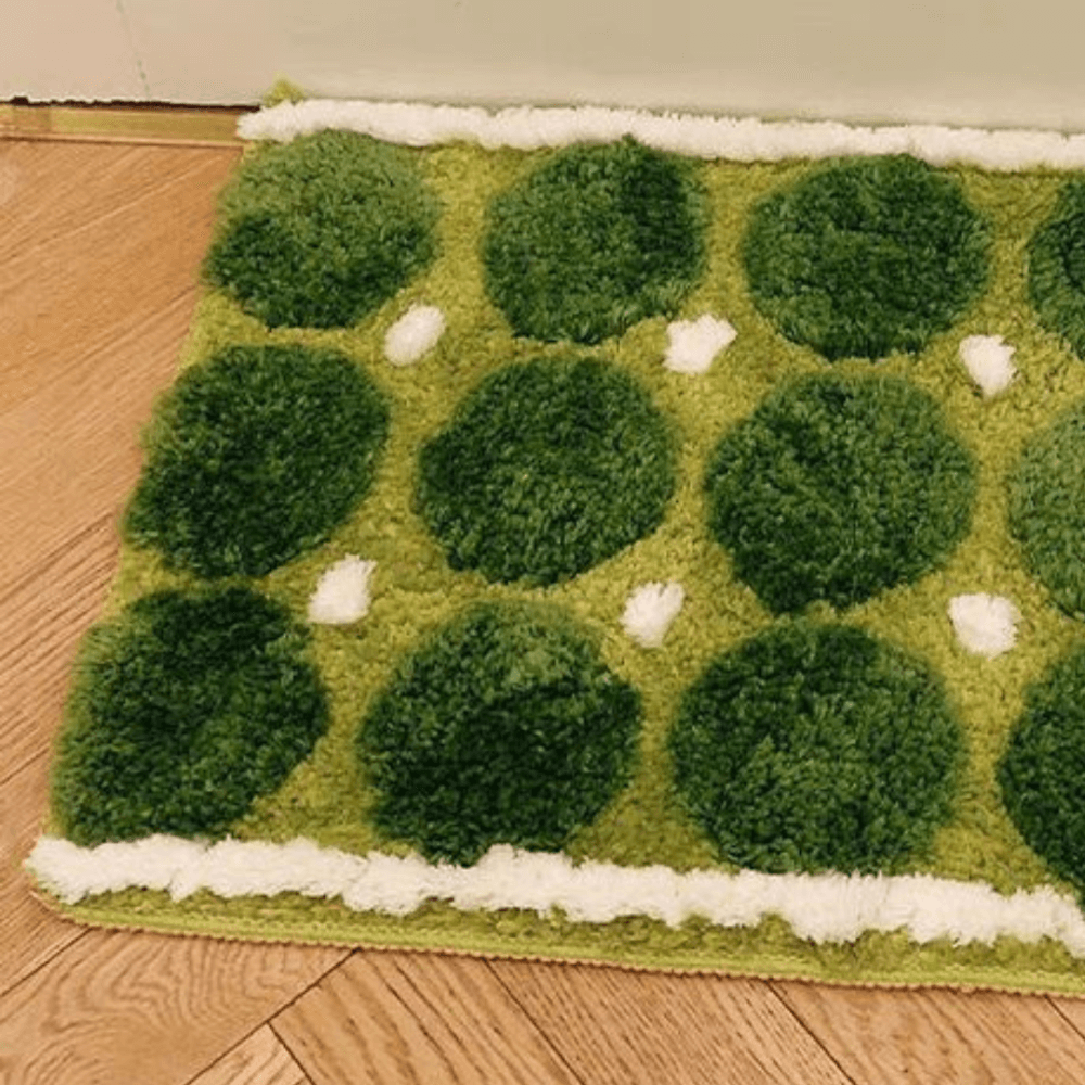 พรม MJHOMEDESIG DOORMAT CARPET 13 ขนาด 40*60 CM เขียว