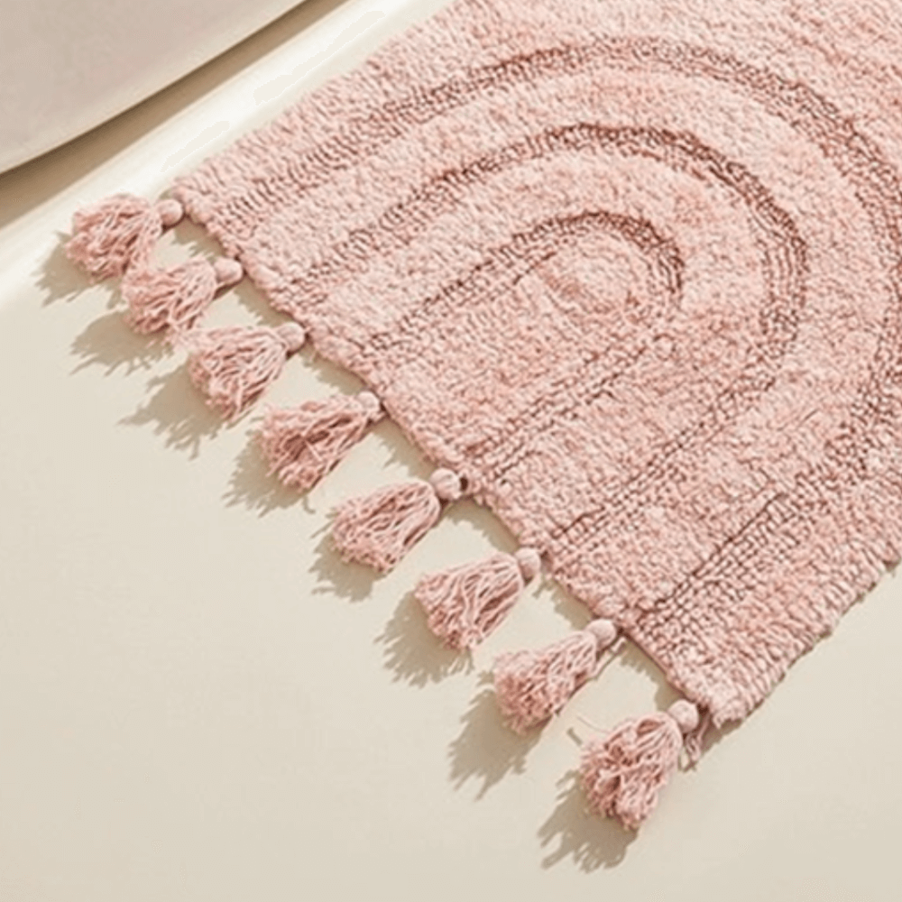 พรม MJHOMEDESIGNS DOORMAT CARPET 35 ขนาด 50X120 CM ชมพู