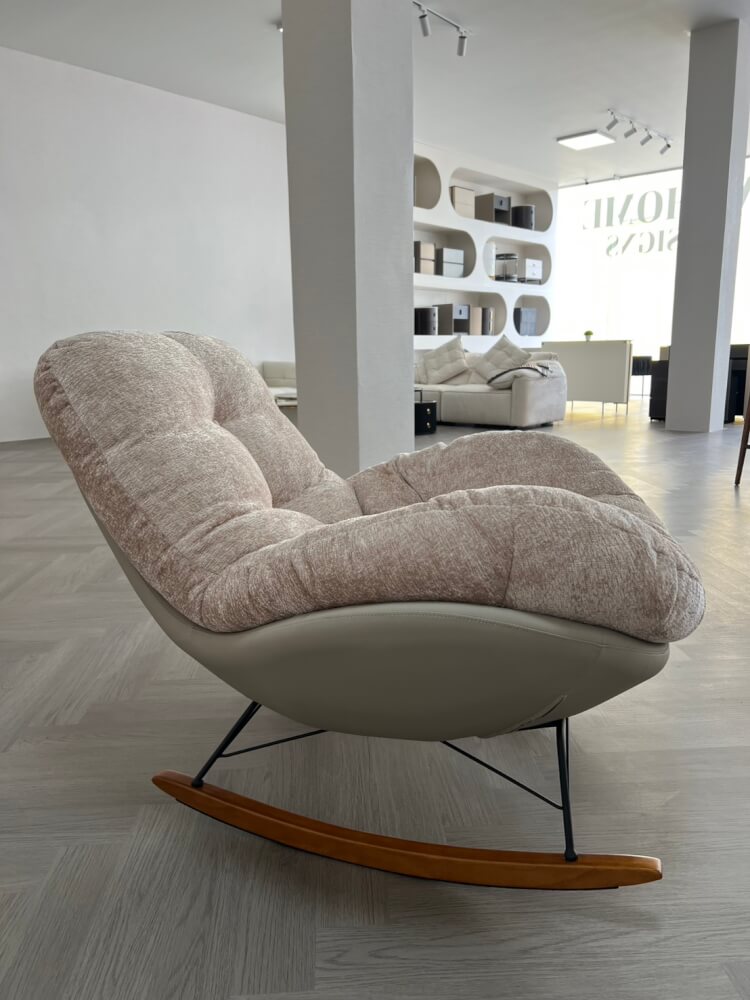 อาร์มแชร์ MJHOMEDESIGNS CH732 สีเบจ L72XW50XH85 CM