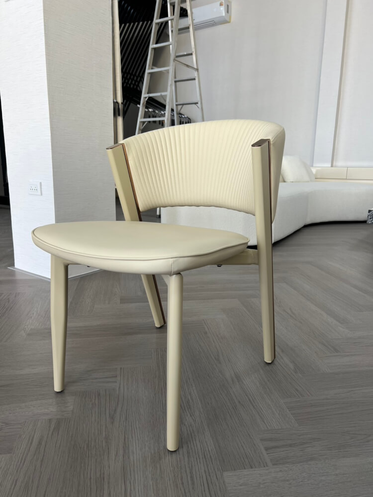 เก้าอี้ MJHOMEDESIGNS CH733 สีขาว  L41XW55XH78 CM