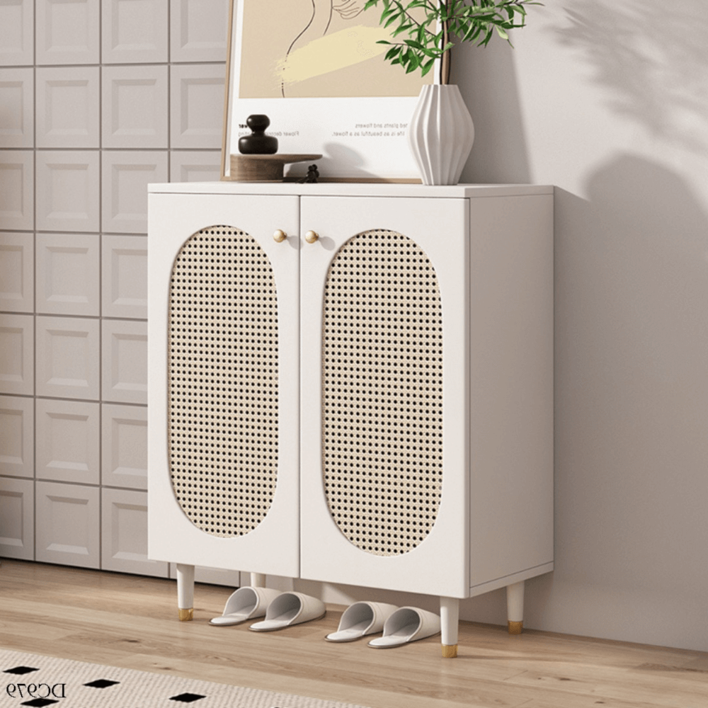 ตู้เก็บรองเท้า MJHOMEDESIGNS DC979 สีขาว L60XW36.5XH95 CM