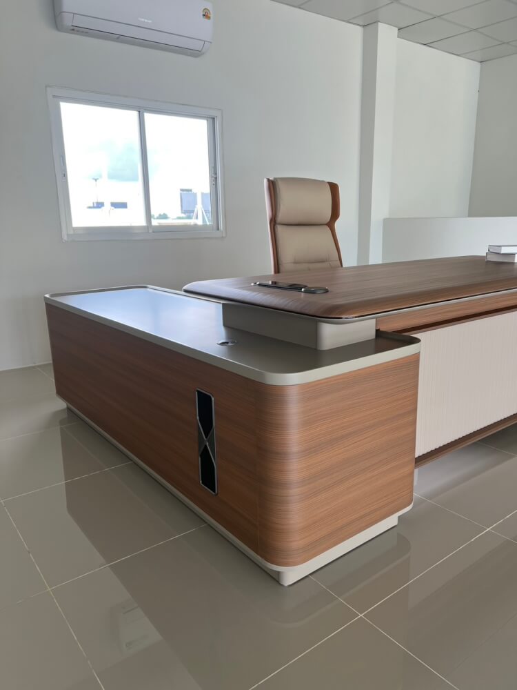 โต๊ะทำงาน MJHOMEDESIGNS TB1429 L240XW200XH75 CM