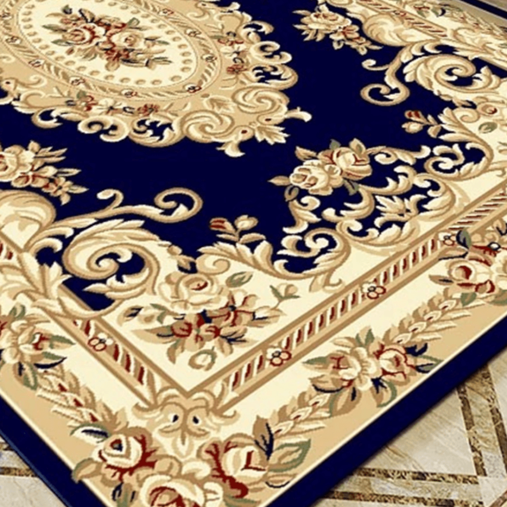 พรม MJHOMEDESIGNS MS-02B SERIES ขนาด 160 X 230 ซม. น้ำเงิน