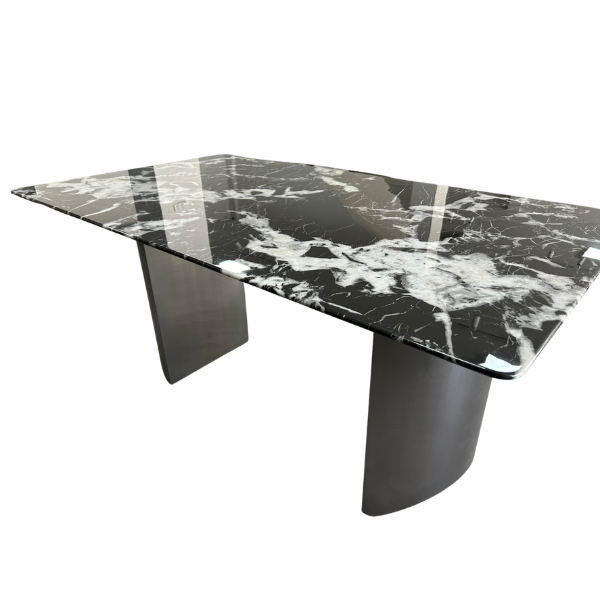 โต๊ะทานข้าวหินอ่อน MJHOMEDESIGNS TB1505 L160XW90XH75 CM
