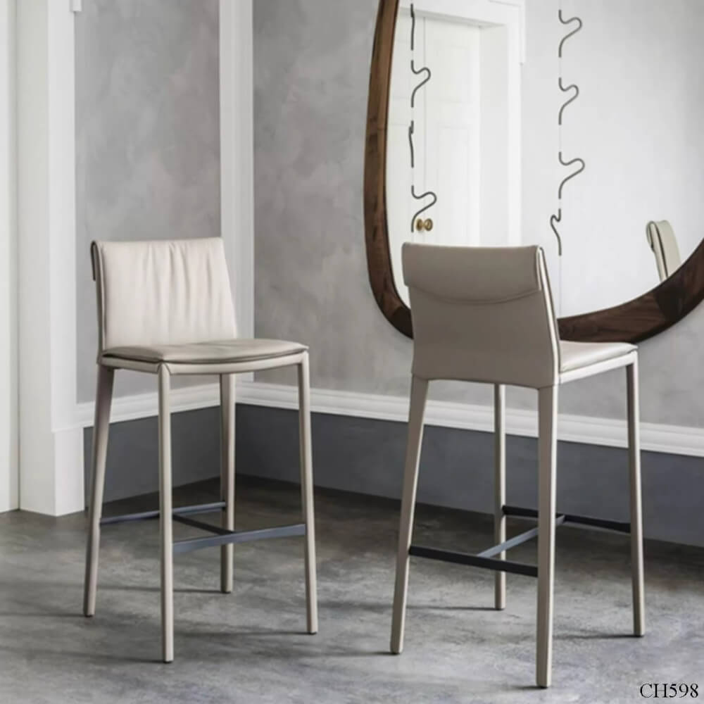 เก้าอี้ MJHOMEDESIGNS CH598 สีขาว  L46XW52XH97 CM