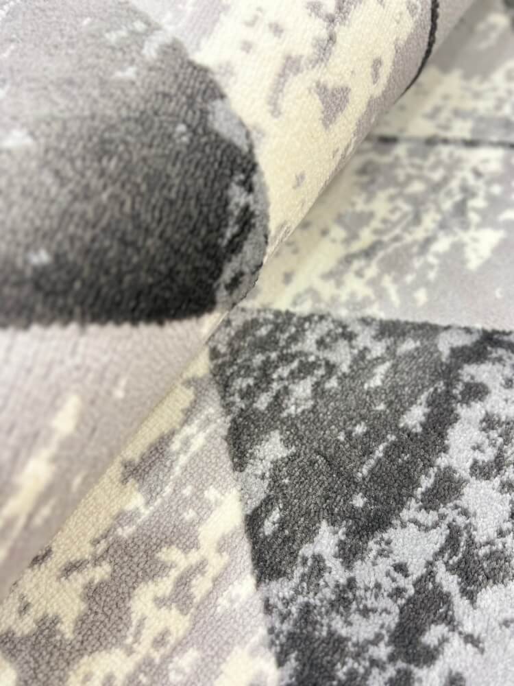 พรม MJHOMEDESIGNS ROUND CARPET ขนาด 100 ซม. เทา
