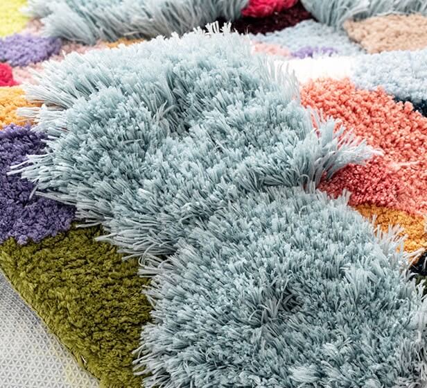 พรม MJHOMEDESIGNS BEDSIDE CARPET 72 ขนาด 80 X 120 ซม. หลากสี