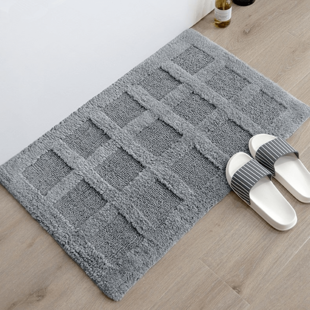 พรม MJHOMEDESIGNS DOORMAT CARPET 04 ขนาด 40*60 CM เทา