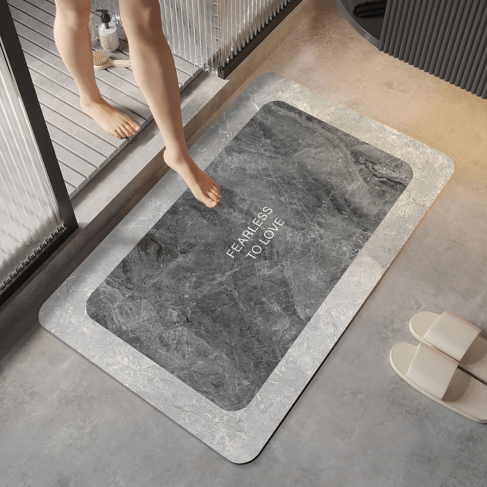 พรม MJHOMEDESIGNSDOORMAT CARPET 12 ขนาด 40*60 CM เทา