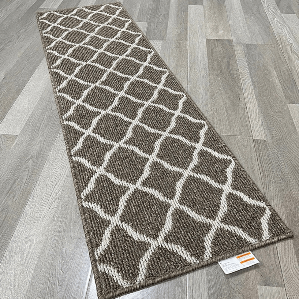 พรม MJHOMEDESIGNS DOORMAT CARPET 24  ขนาด 45 X 150 CM น้ำตาล