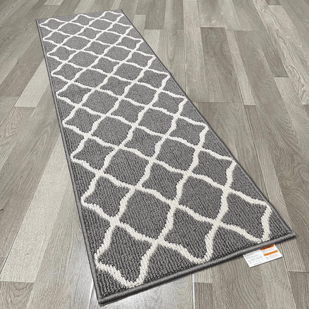 พรม MJHOMEDESIGNS DOORMAT CARPET 24  ขนาด 45 X 150 CM เทา