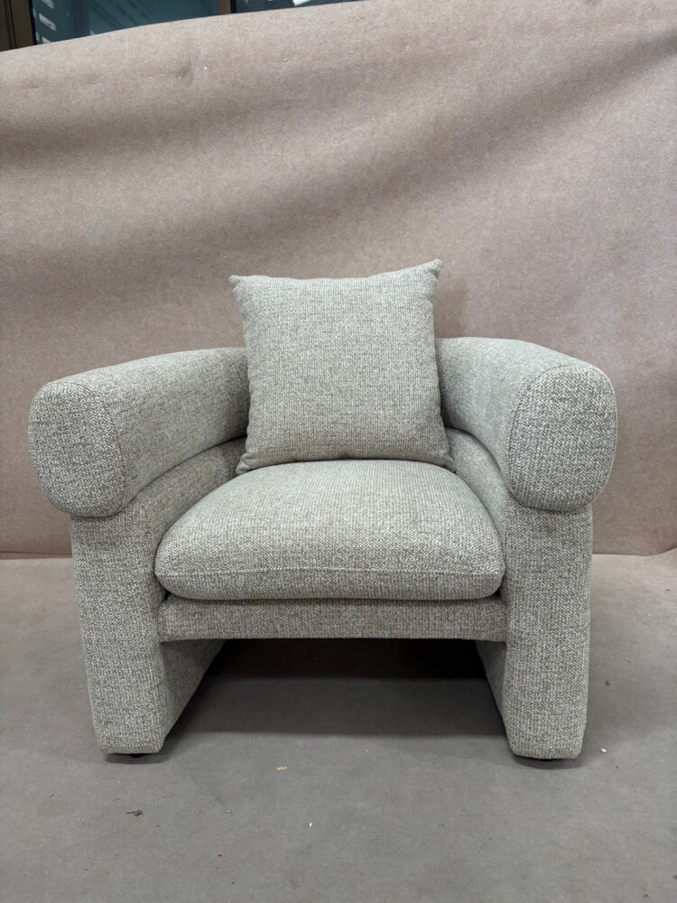 อาร์มแชร์ MJHOMEDESIGNS CH719 สีเทา  L90XW77XH68 CM