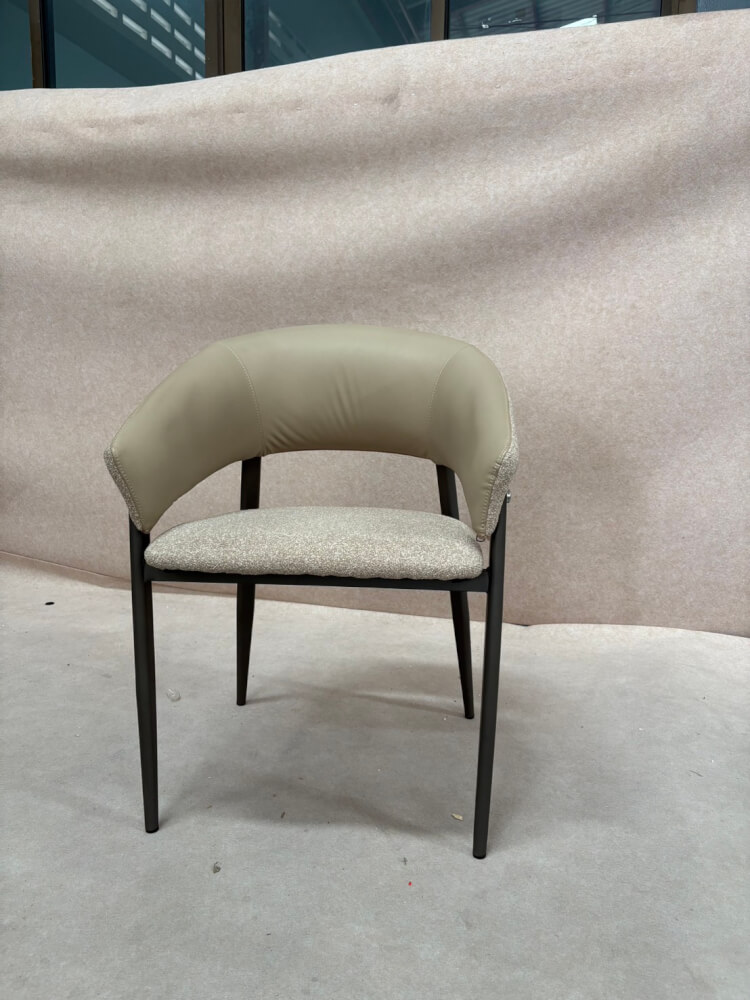 เก้าอี้ MJHOMEDESIGNS CH721 สีเบจ  L54XW50XH78 CM