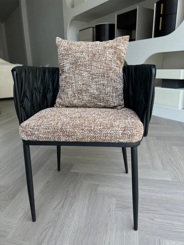 เก้าอี้ MJHOMEDESIGNS CH731 สีน้ำตาล  L50XW55XH70 CM