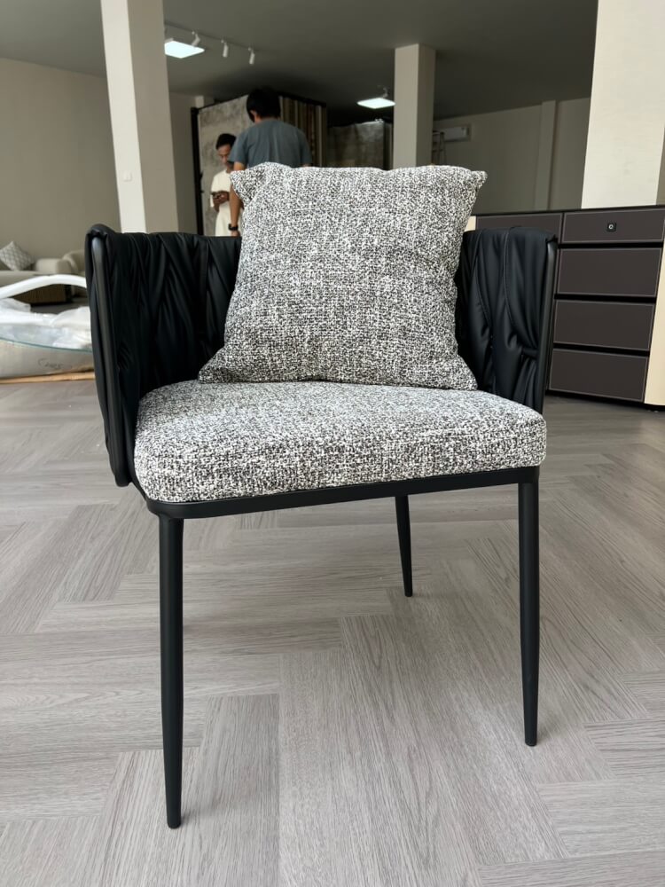 เก้าอี้ MJHOMEDESIGNS CH731 สีเทา  L50XW55XH70 CM