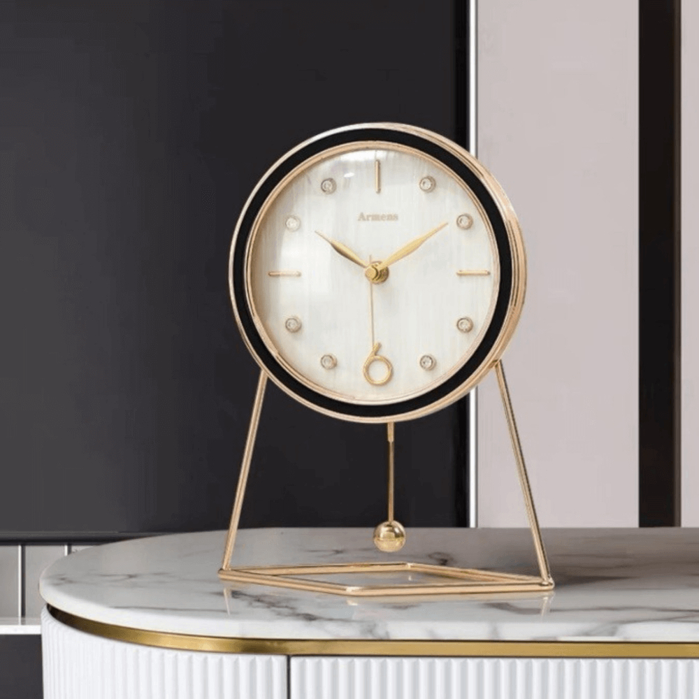 นาฬิกาตั้งโต๊ะ MJHOMEDESIGNS HC174 L21XH28 CM