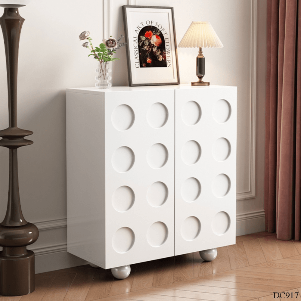 ตู้วางรองเท้า MJHOMEDESIGNS DC917 สีขาว L100XW35XH90 CM