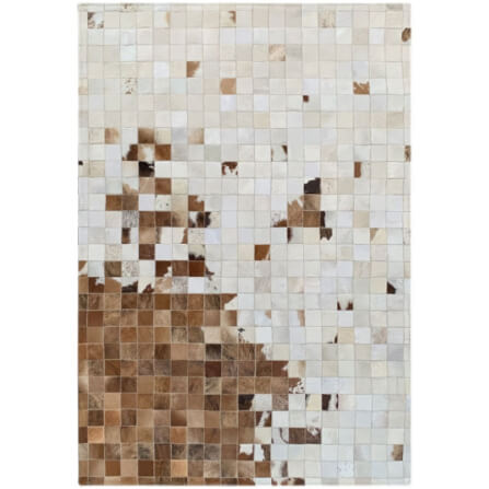 พรมหนังวัวแท้ MJHOMEDESIGNS COW SERIES ขนาด 160 X 230 ซม. น้ำตาล_0