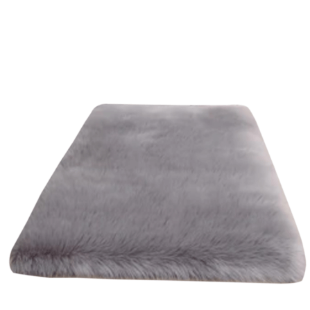พรม MJHOMEDESIGNS BEDSIDE CARPET 63 ขนาด 60 X 120 ซม. เทา_0