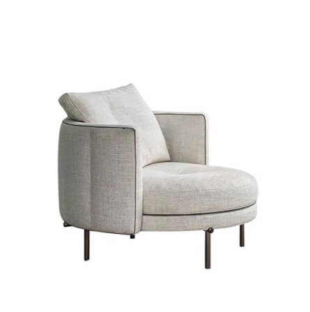 อาร์มแชร์ MJHOMEDESIGNS CH674 สีขาว  L88XW88XH72 CM_0