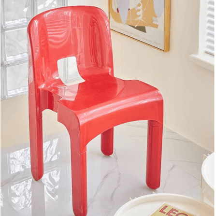 เก้าอี้อเนกประสงค์ MJhomedesigns CH217 สีแดง L42xW43xH71cm_1