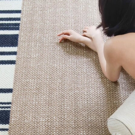 พรม MJHOMEDESIGNS BEDSIDE CARPET 37 ขนาด 50*150 ซม. เบจ  NO.3_1