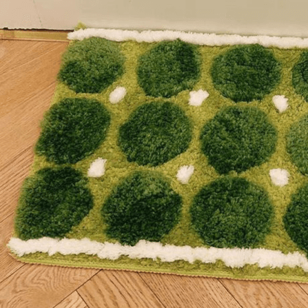 พรม MJHOMEDESIG DOORMAT CARPET 13 ขนาด 40*60 CM เขียว_1