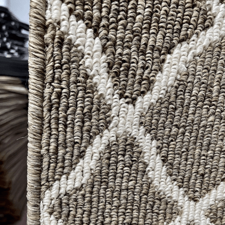 พรม MJHOMEDESIGNS DOORMAT CARPET 24  ขนาด 45 X 150 CM น้ำตาล_1