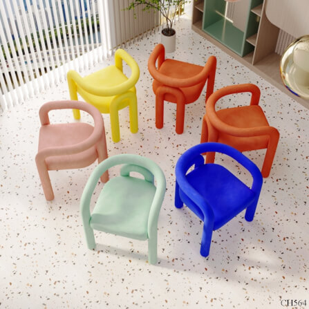 เก้าอี้ MJHOMEDESIGNS CH564 สีน้ำเงิน  L62XW60XH72 CM_1
