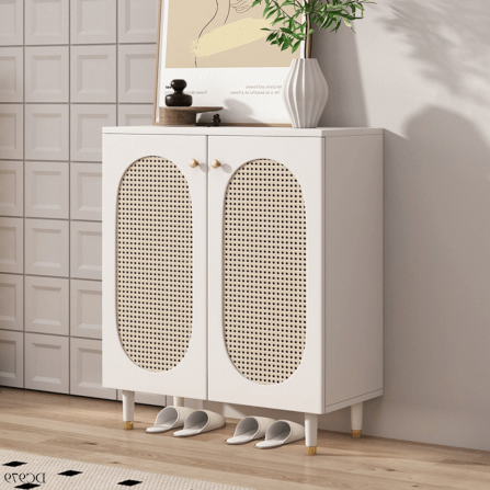 ตู้เก็บรองเท้า MJHOMEDESIGNS DC979 สีขาว L60XW36.5XH95 CM_1