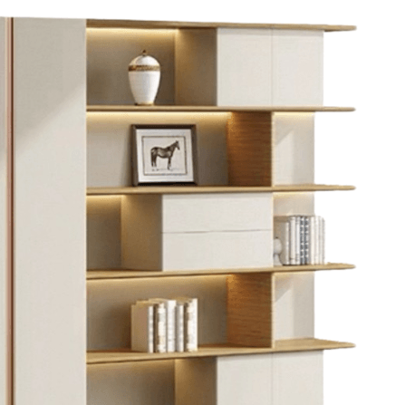 ตู้เก็บของ MJHOMEDESIGNS TB1070 สีเบจ L320XW40XH200 CM_1