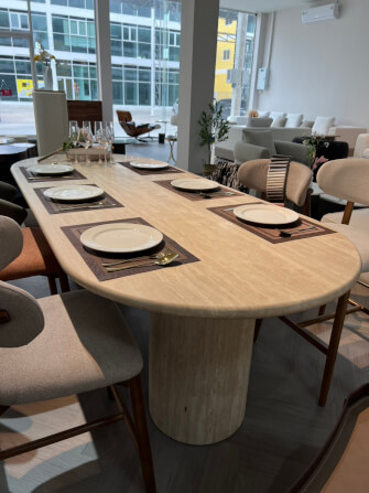 โต๊ะทานข้าว MJHOMEDESIGNS TB1431 L240XW100XH75 CM_1